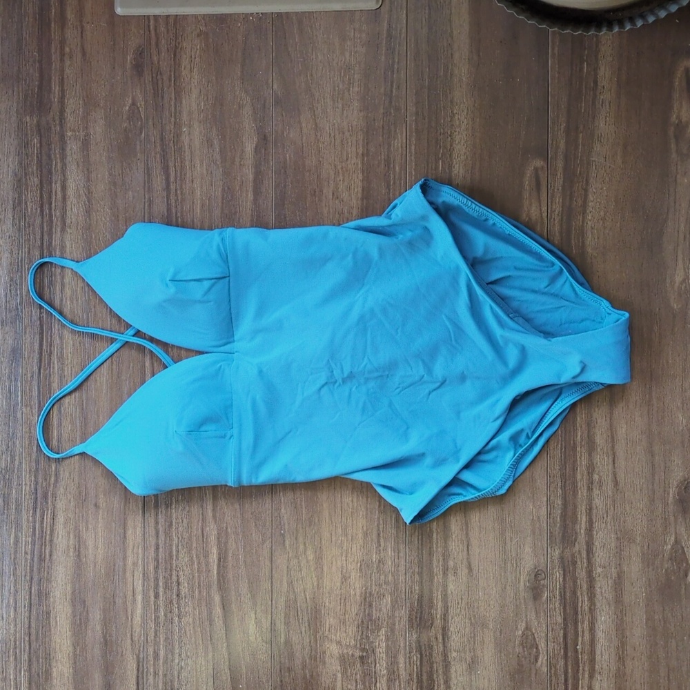 NWT Calia Blue One-Piece Swimsuit Size 8